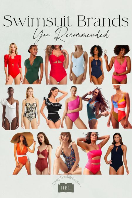 Swimsuit brands you recommended!

#LTKswim #LTKfindsunder50 #LTKSeasonal