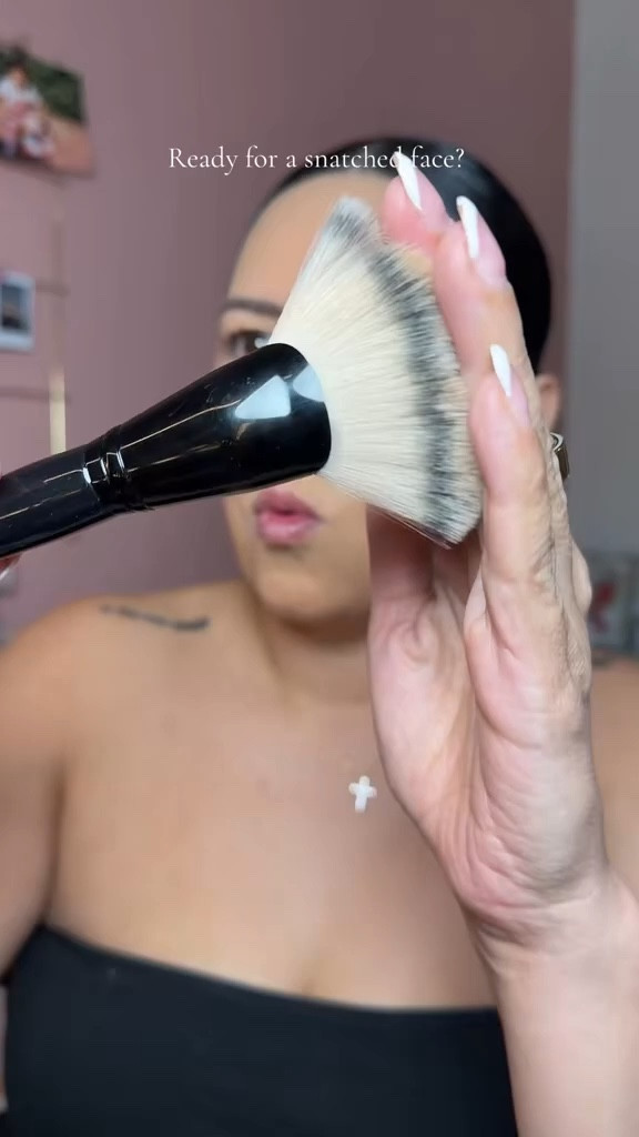 If contour intimidates you… this brush helps so much. The Nikki La Rose N18 is perfectly shaped to blend everything out without harsh lines.

#LTKmorningroutine #LTKgrwm #LTKBeauty