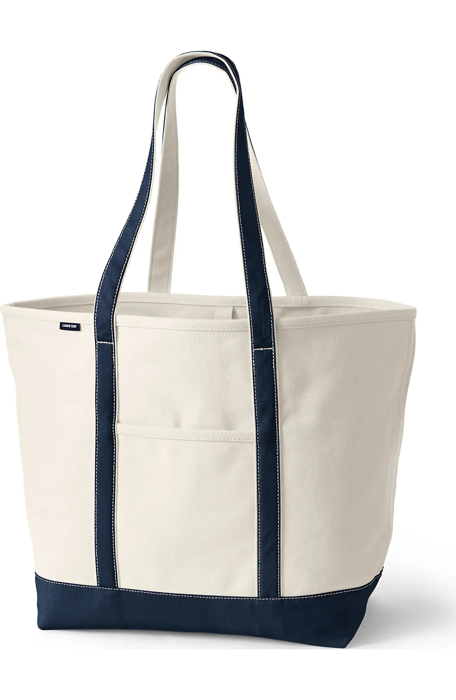 Open Top Long Handle Canvas Tote Bag | Nordstrom