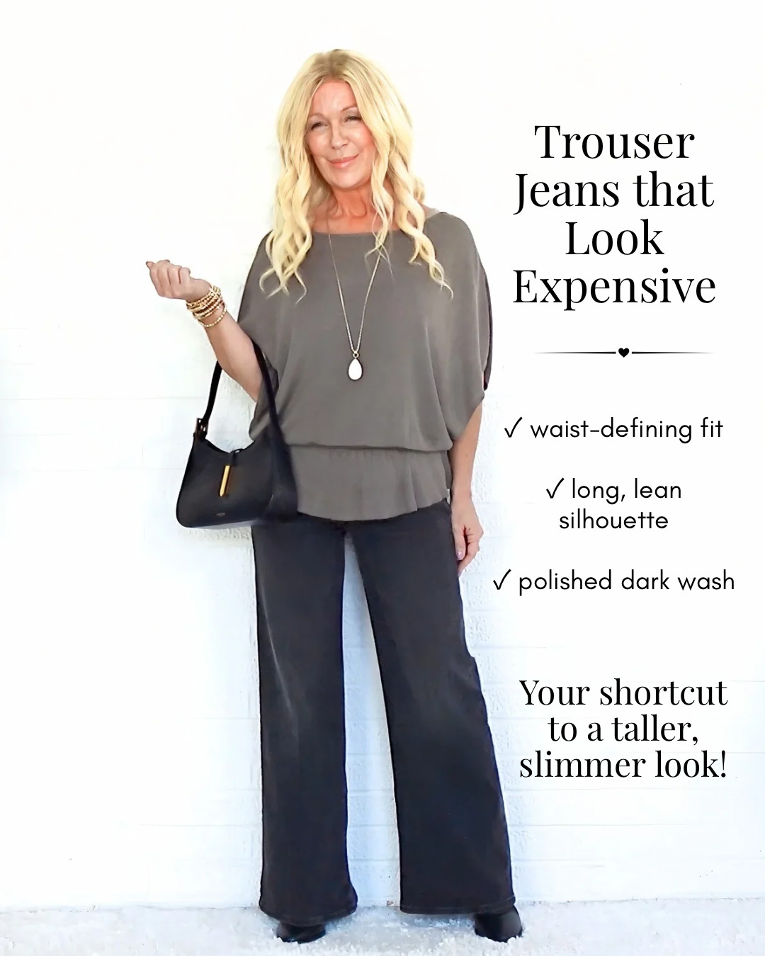 I’m 52—and these are the jeans I’m buying for fall. 🍂👖

Because the right jeans can make you look instantly taller, slimmer, and more polished.

Even when you’re only 5'0" like me!

These are not cheap, budget jeans.

They offer quality construction, flattering proportions, and fits designed to enhance your figure.

My “Magic Jeans” were my #1 bestseller all August—and the dark wash has arrived just in time for fall. 🙌

The most popular sizes always disappear first!

COMMENT JEANS! 🛍️

Valarie 👙

#fallfashion2026 #falljeans #fashionover50 #womenover50 #petitefashion
 

 #LTKSeasonal #LTKOver40 #LTKPetite