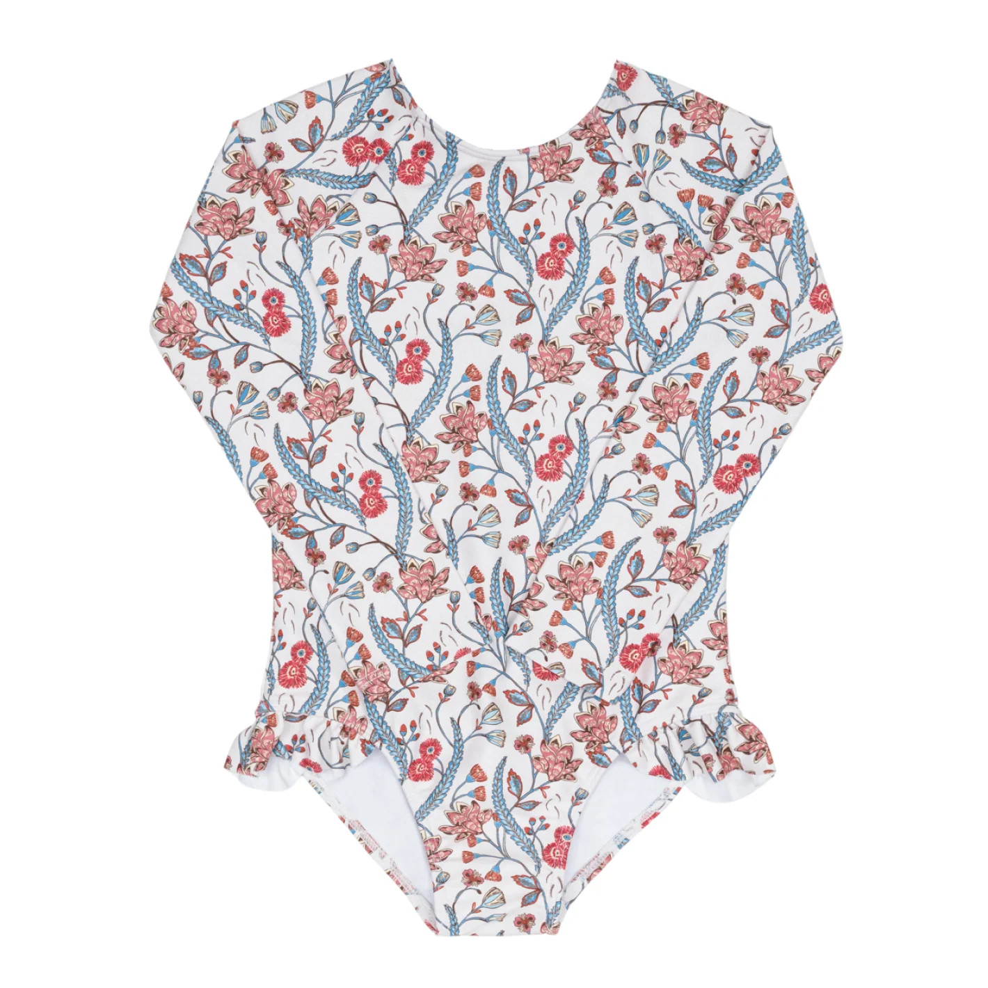 girls mercado bloom rashguard one piece | Minnow