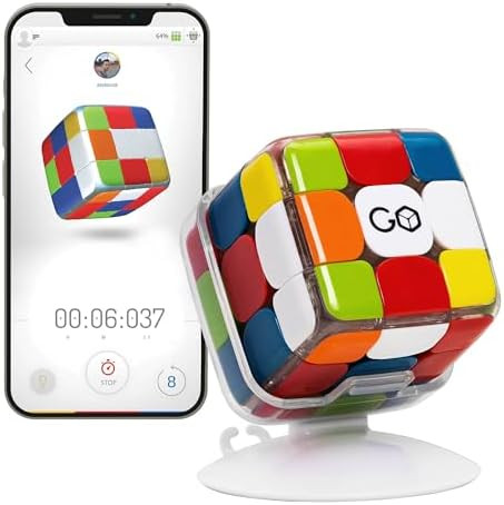 GoCube Edge, The Connected Electronic Bluetooth Cube - Award-Winning 3x3 Magnetic Speed Cube - Ap... | Amazon (US)