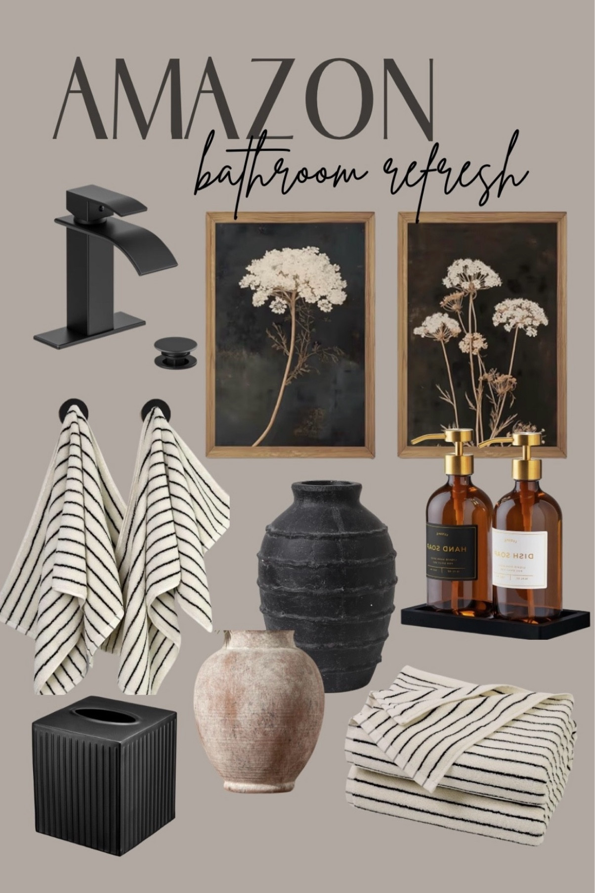 Amazon bathroom refresh ideas… moody and cozy 

#LTKHome #LTKSaleAlert