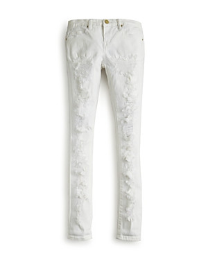 Blanknyc Girls' Distressed White Skinny Jeans - Sizes 7-14 | Bloomingdale's (US)