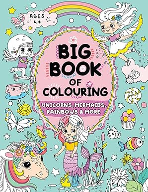 Big Book of Colouring for Girls: Children Ages 4+ (Big Books of Colouring (Ages 4+)) | Amazon (US)