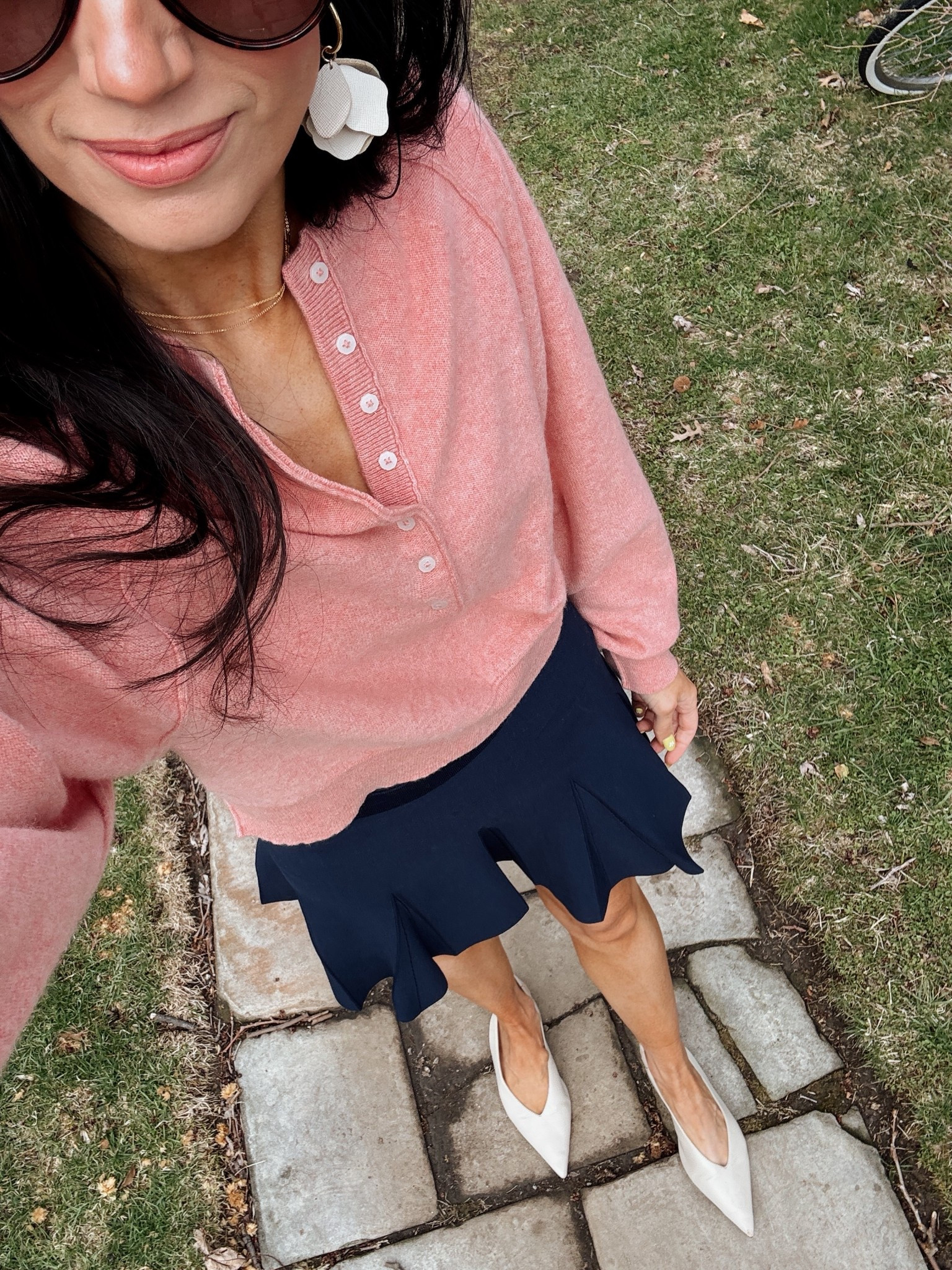 Easter sweater - love this Henley in every color. 