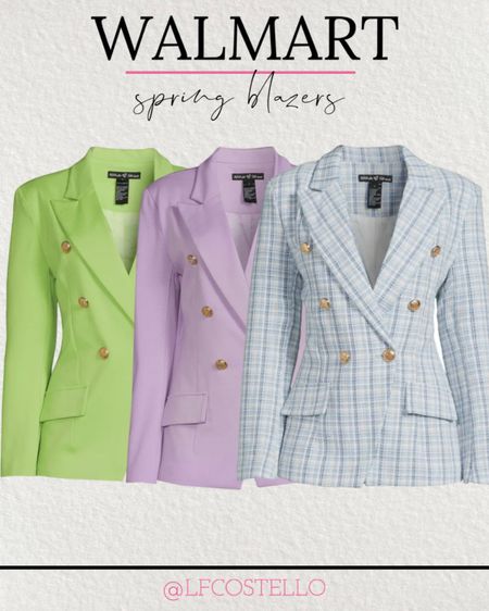 Walmart spring blazers - Easter outfit - Easter blazer 

#LTKFind #LTKstyletip #LTKunder50