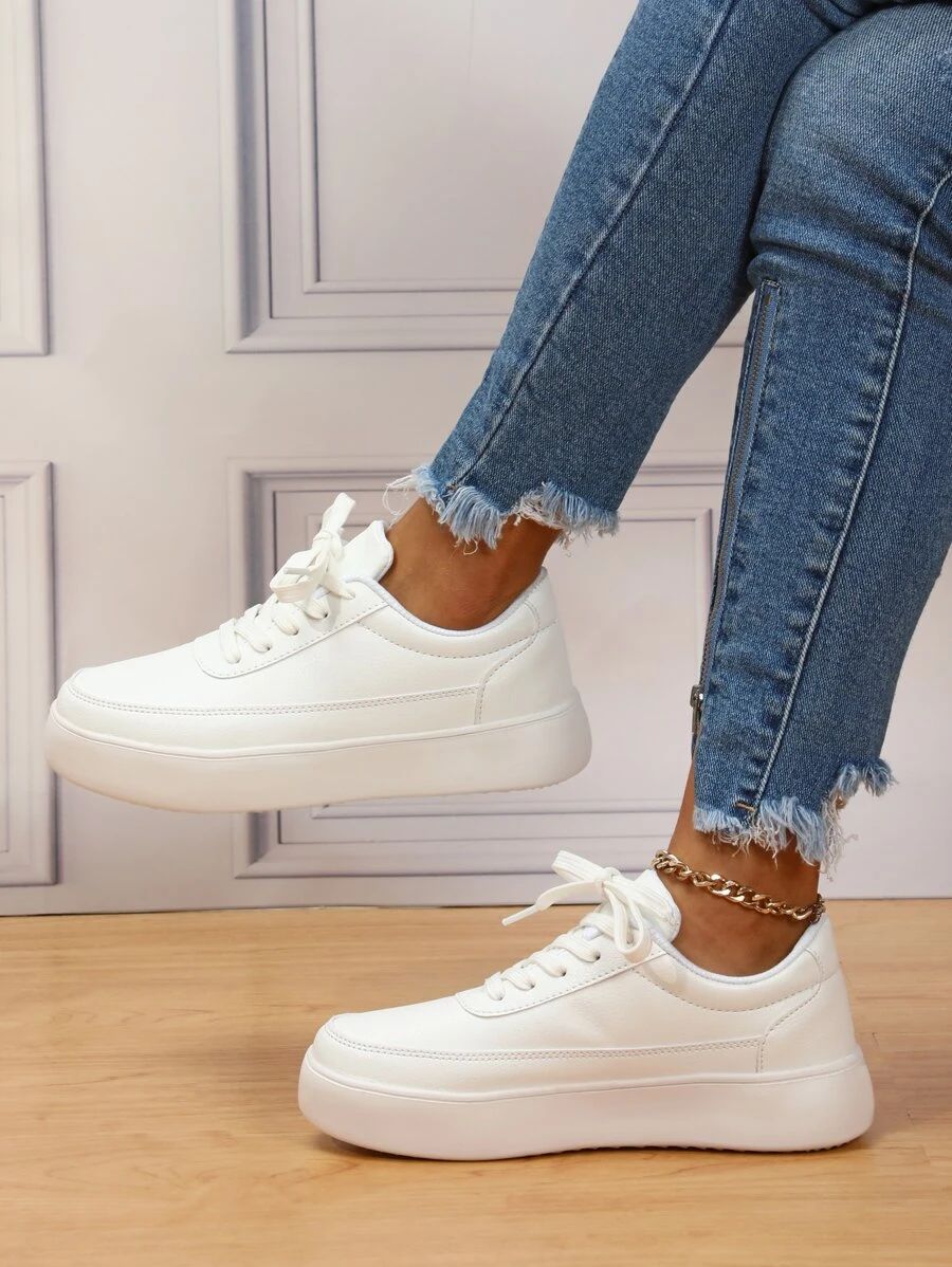 Lace-up Front Skate Shoes | SHEIN