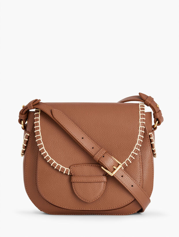 Crossbody Saddle Bag - Leather | Talbots
