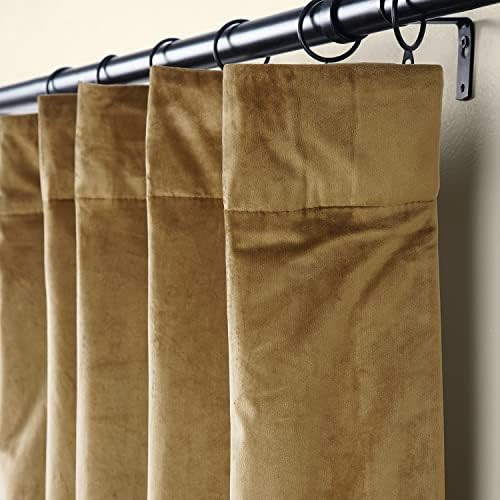 HPD Half Price Drapes Heritage Plush Velvet Curtains For Living Room 50 X 84 (1 Panel), VPYC-161232- | Amazon (US)
