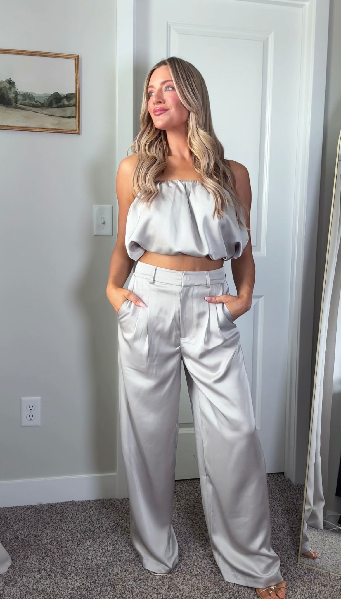 In my satin era. This two-piece set from Susana Monaco is so chic + tailored. 1000/10 🤍

#LTKSeasonal #LTKTravel #LTKootd