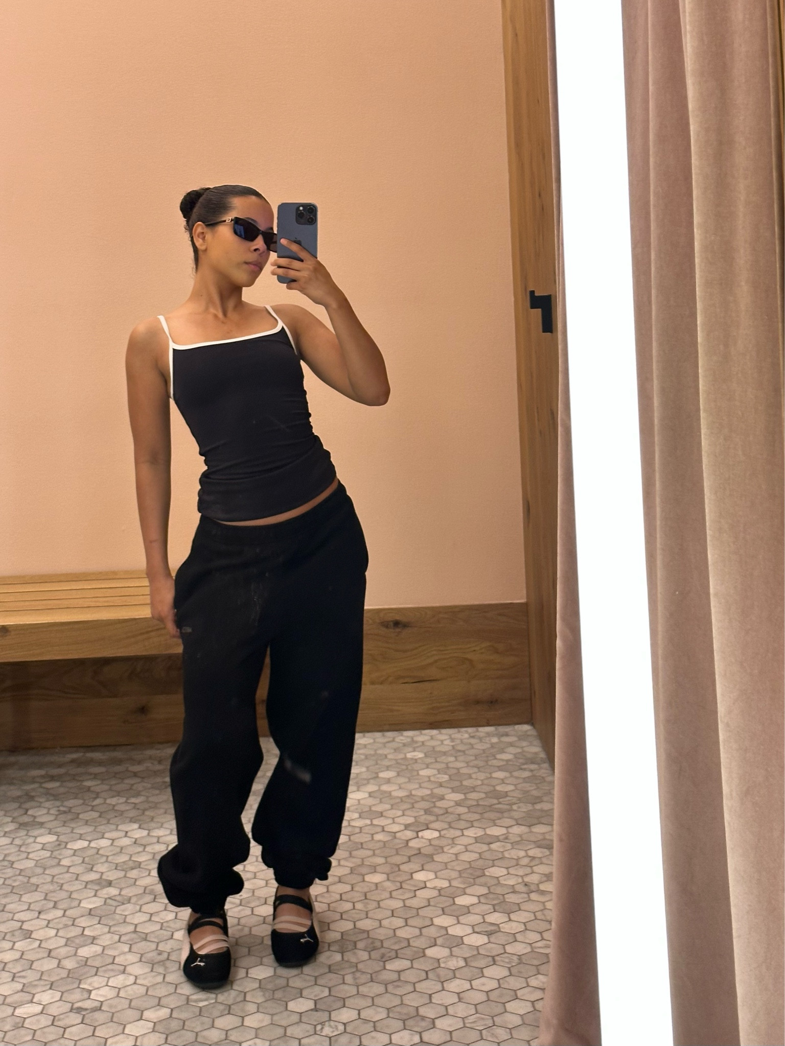 all black outfits with ballet sneakers is the vibe 

#balletsneaker #pumaspeedcat #casualoutfit

#LTKStyleTip