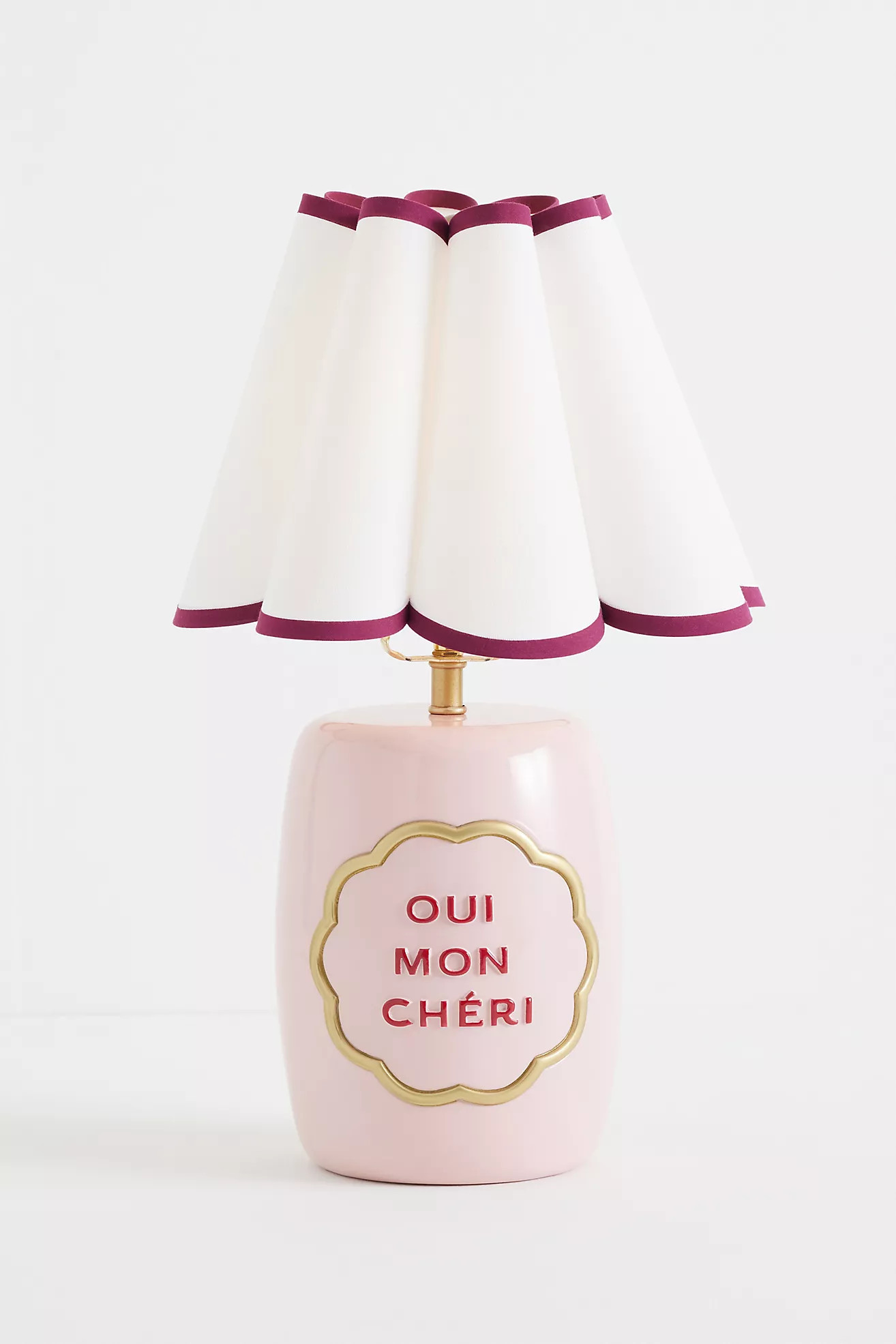 Claudette Text Table Lamp | Anthropologie (US)