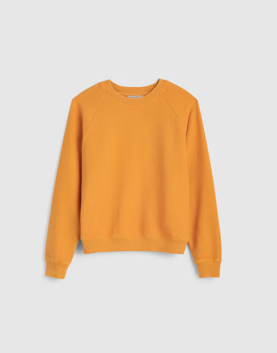 McCarren Crewneck Raglan Sweatshirt | Madewell