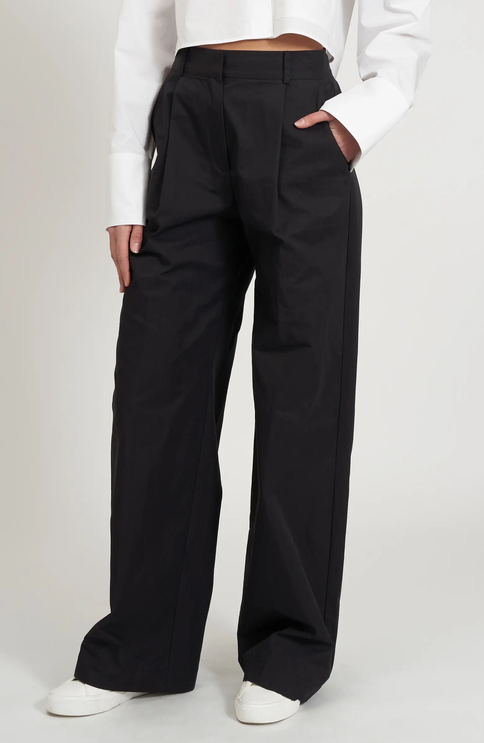 Walker Pleated Wide Leg Pants | Nordstrom