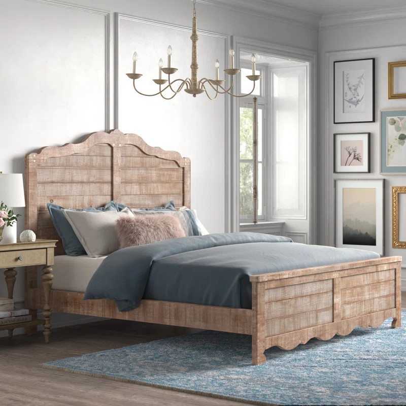 Emiljan Solid Wood Standard Bed | Wayfair North America