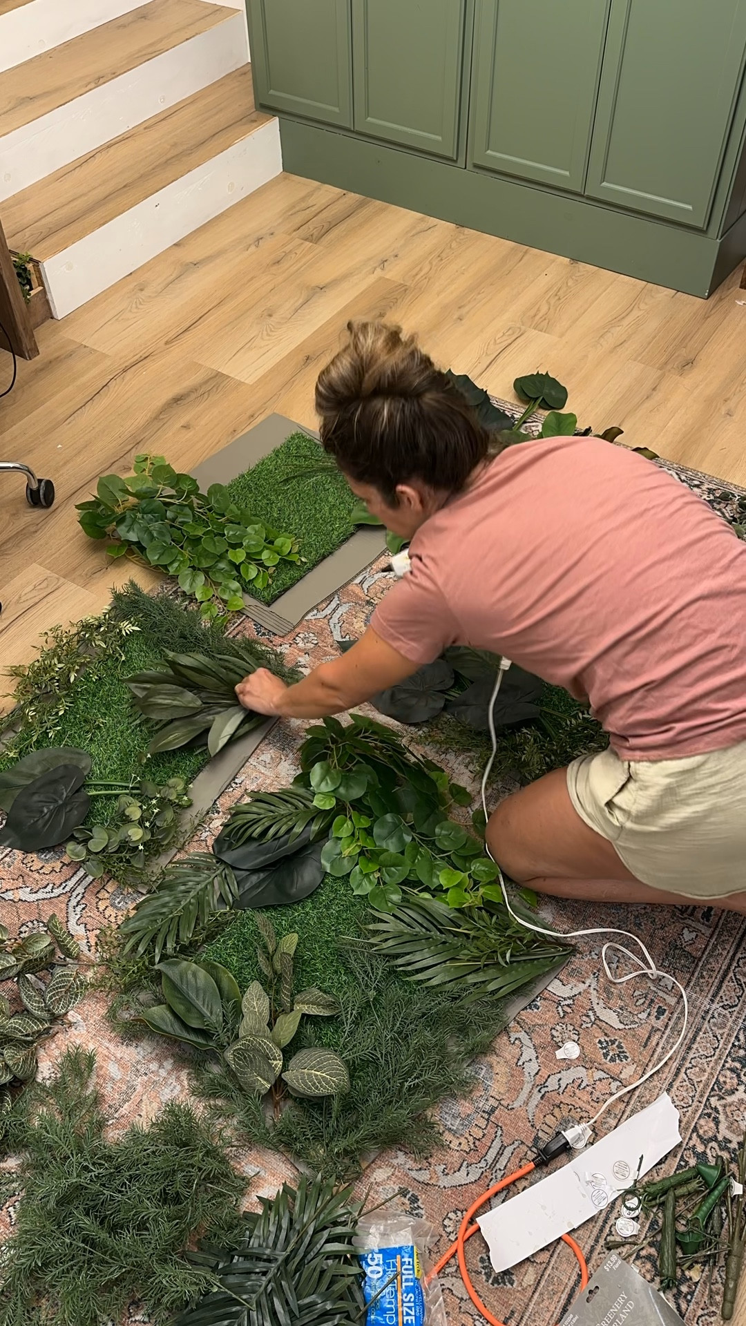 Everything I used to create a faux living wall! Removable by application onto cardboard.

#LTKSeasonal #LTKhome #LTKstyletip