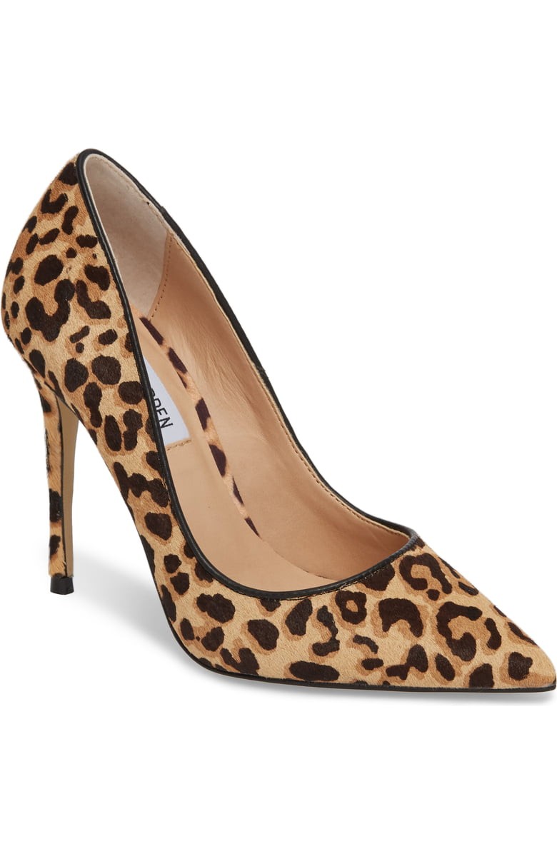 Steve Madden Daisie Genuine Calf Hair Pointy-Toe Pump (Women) | Nordstrom