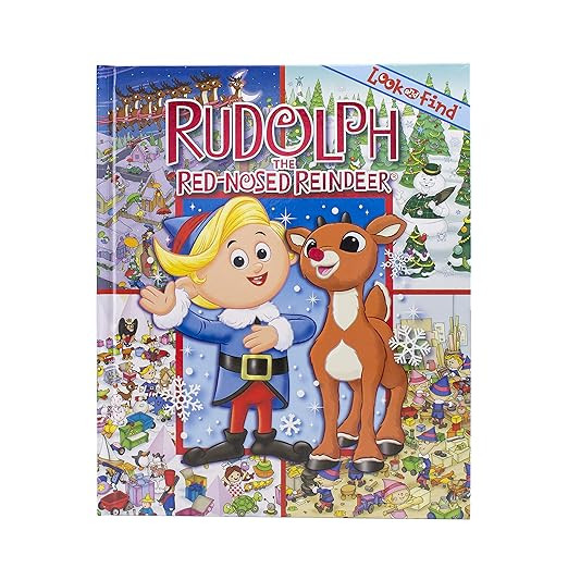 Rudolph the Red-Nosed Reindeer Look and Find - PI Kids | Amazon (US)