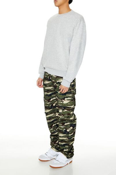 Slim-Fit Camo Cargo Pants | Forever 21