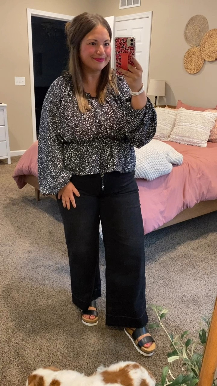 Loving this flowy blouse from Target. Fits like this make dressing up for work so comfy & easy! 

sandals: fit true to size // wearing a 5
jeans: fit true to size // wearing a 14
blouse: fits true to size // wearing a large

#LTKFindsUnder100 #LTKFindsUnder50 #LTKStyleTip