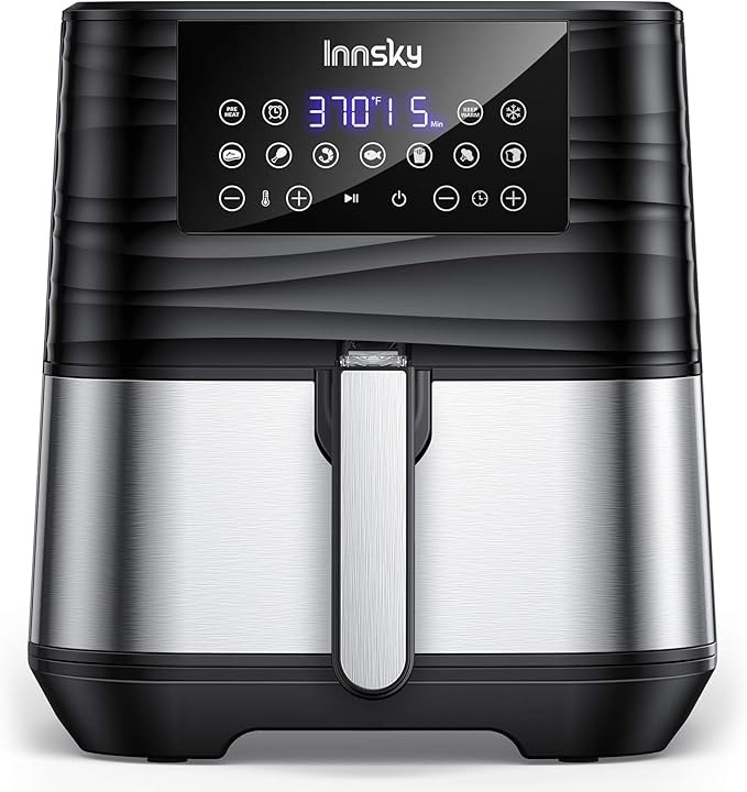Innsky Air Fryer XL 5.8QT, 【2022 Upgraded】 11 in 1 Oilless Hot Air Fryers Oven, Easy One Touc... | Amazon (CA)