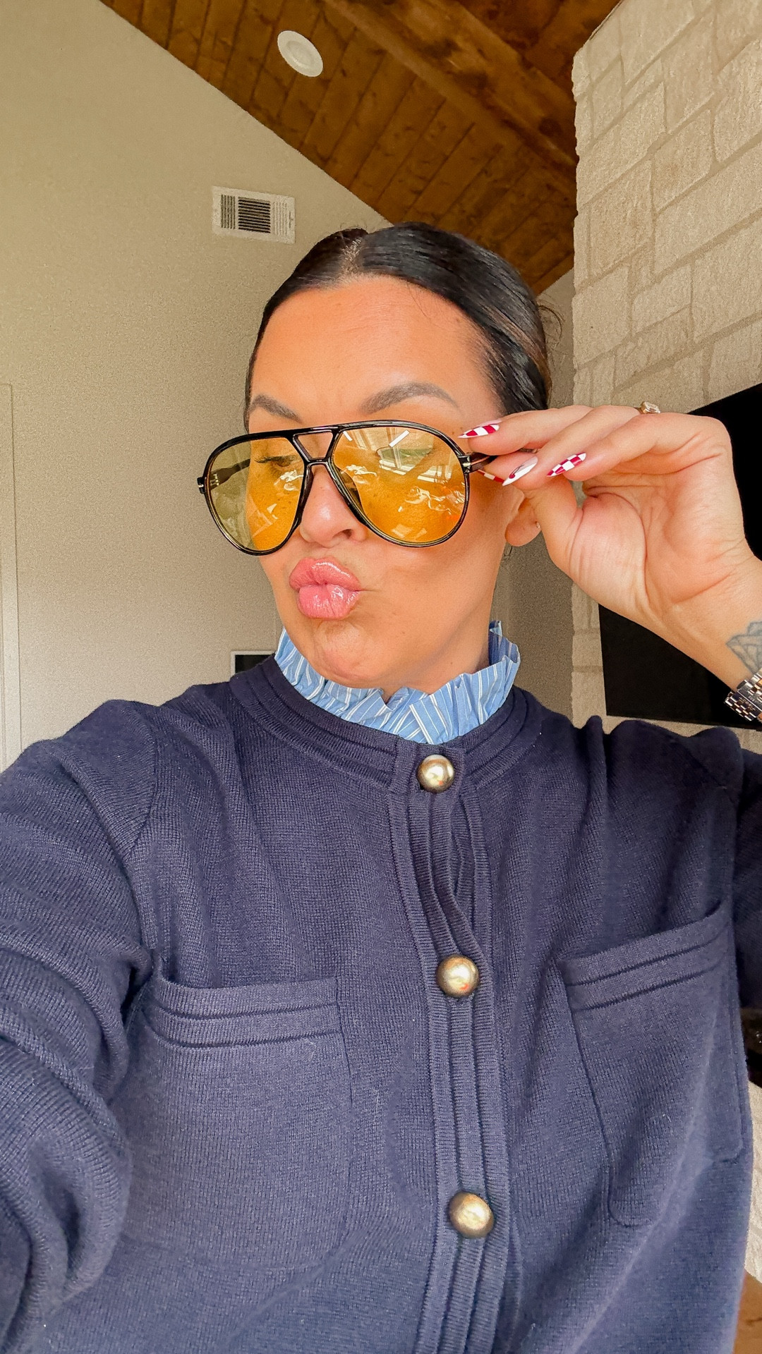 Preppy Pinterest Recreation and I LOVE!
Top (all one piece) : XL
Abercrombie Barrel: TTS (wearing a 32 and they are a little baggy)
Shoes are 😮‍💨



#LTKMidsize #LTKStyleTip #LTKFindsUnder50 preppy, workwear, Abercrombie, Walmart, 

#LTKWorkwear #LTKFindsUnder100 #LTKMidsize

#LTKMidsize #LTKWorkwear #LTKStyleTip