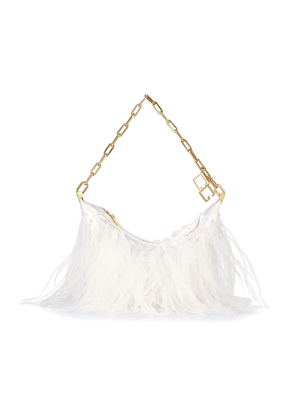 Gia Feather Shoulder Bag | Saks Fifth Avenue