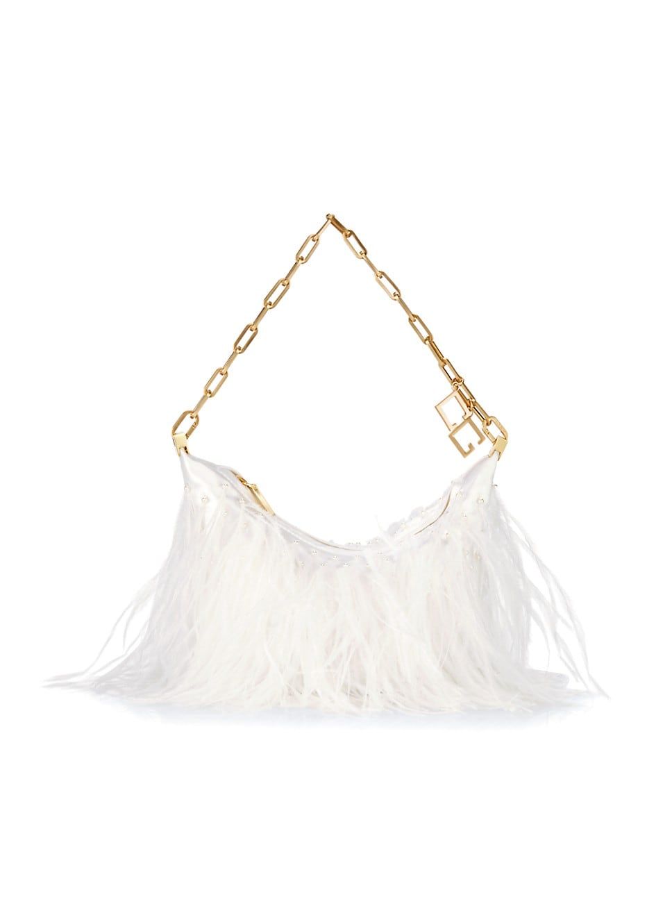 Gia Feather Shoulder Bag | Saks Fifth Avenue