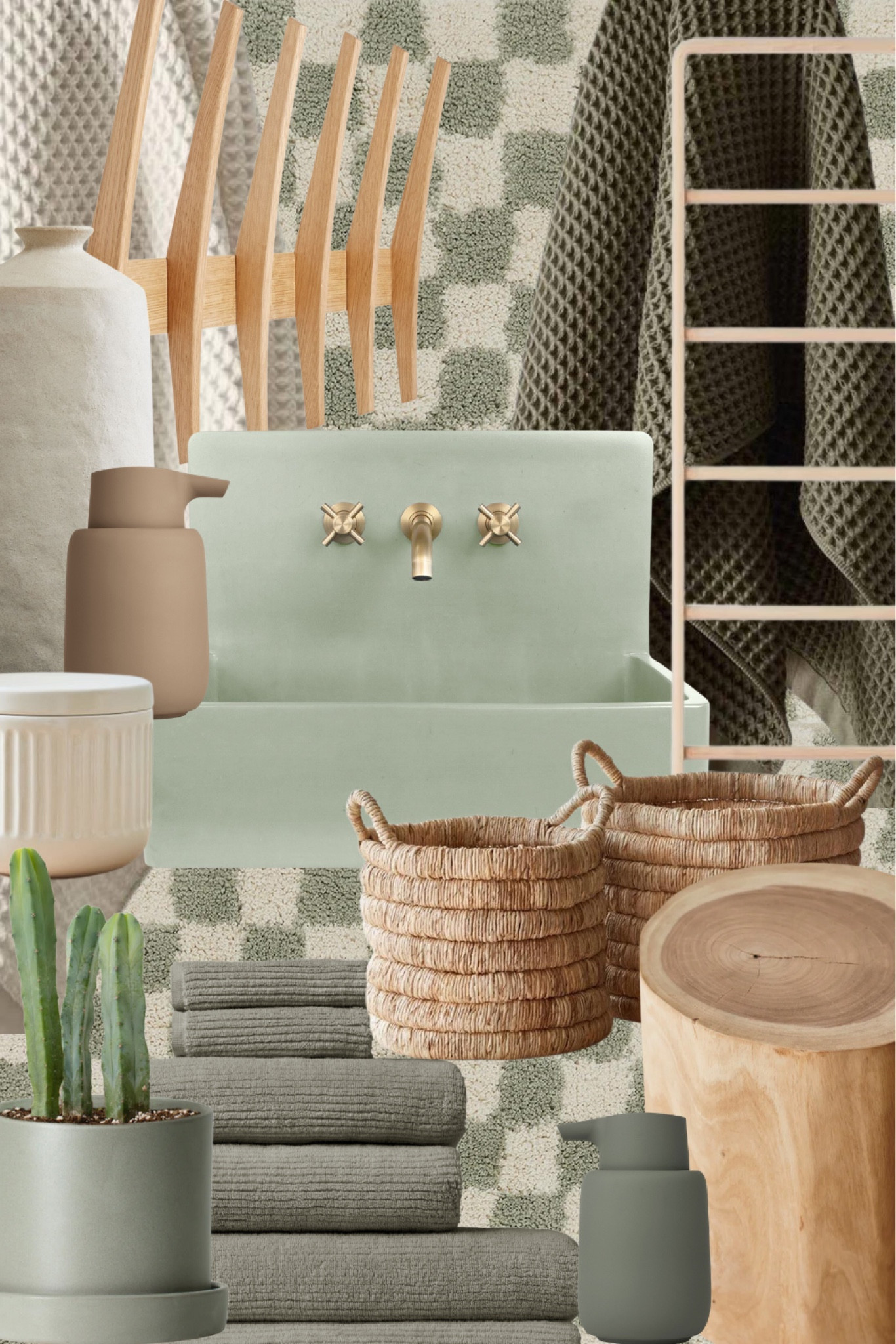 Moss Green Bathroom Accessories + Decor #fallhomedecor #fallstyle #bathroom #bathroomdesign #bathroomgoals #moss #olive #fall #modernbohemian #californiastyle #inmydomaine #blancobungalow #dominomag #fallcolors

#LTKhome #LTKeurope #LTKSeasonal