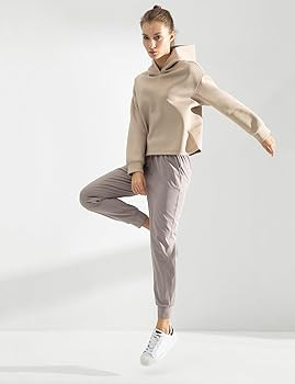 AJISAI Women's Joggers Pants Drawstring Running Sweatpants with Pockets Lounge Wear | Amazon (US)