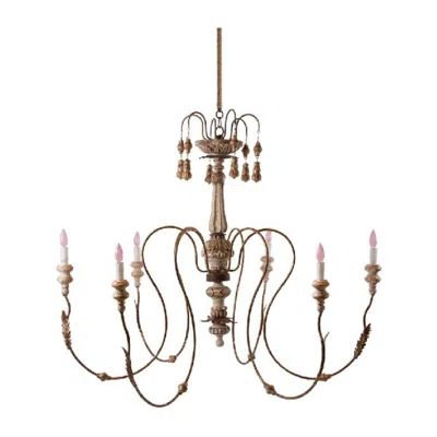 Italian Wedding 6-Light Candle-Style Chandelier | Wayfair North America