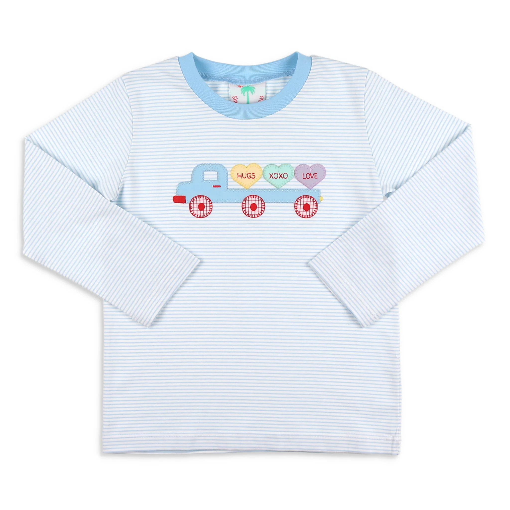 Candy Hearts Truck T Shirt - Shrimp and Grits Kids | Shrimp and Grits Kids