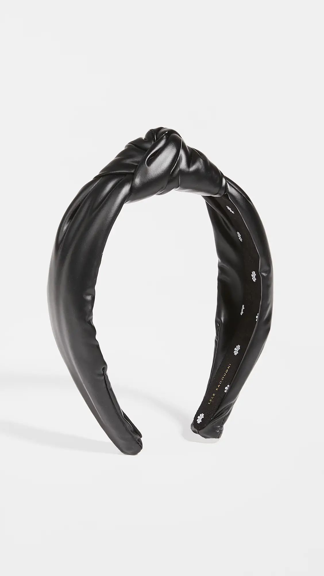 Lele Sadoughi Faux Leather Knotted Headband | Shopbop | Shopbop