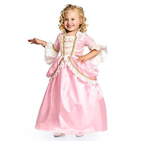 Little Adventures Pink Renaissance Princess Dress up Costume for Girls (Large Age 5-7) | Walmart (US)
