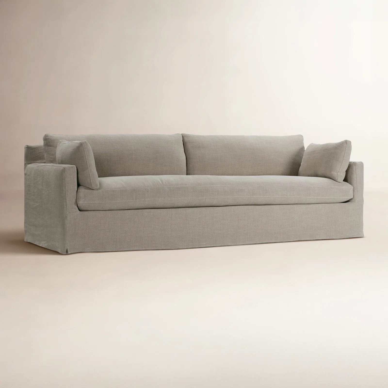 Sylvie Extra Long Sofa (Bench Cushion) | Birch Lane