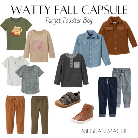 Fall Capsule Toddler Boy Edition! What I love about a capsule… you can mix and match these items to create 100s if looks all season long! 

#LTKstyletip #LTKunder50 #LTKfamily