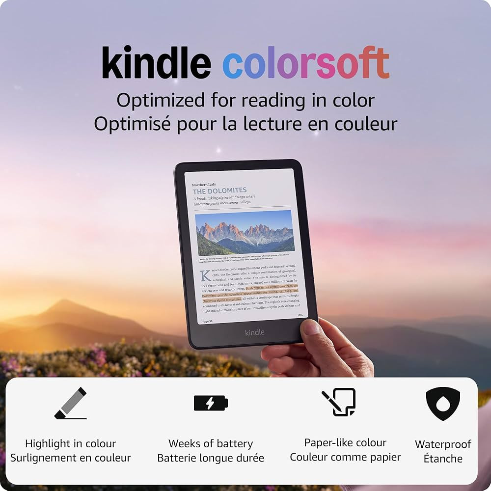 New Kindle Colorsoft | Reading in colour | Amazon (CA)