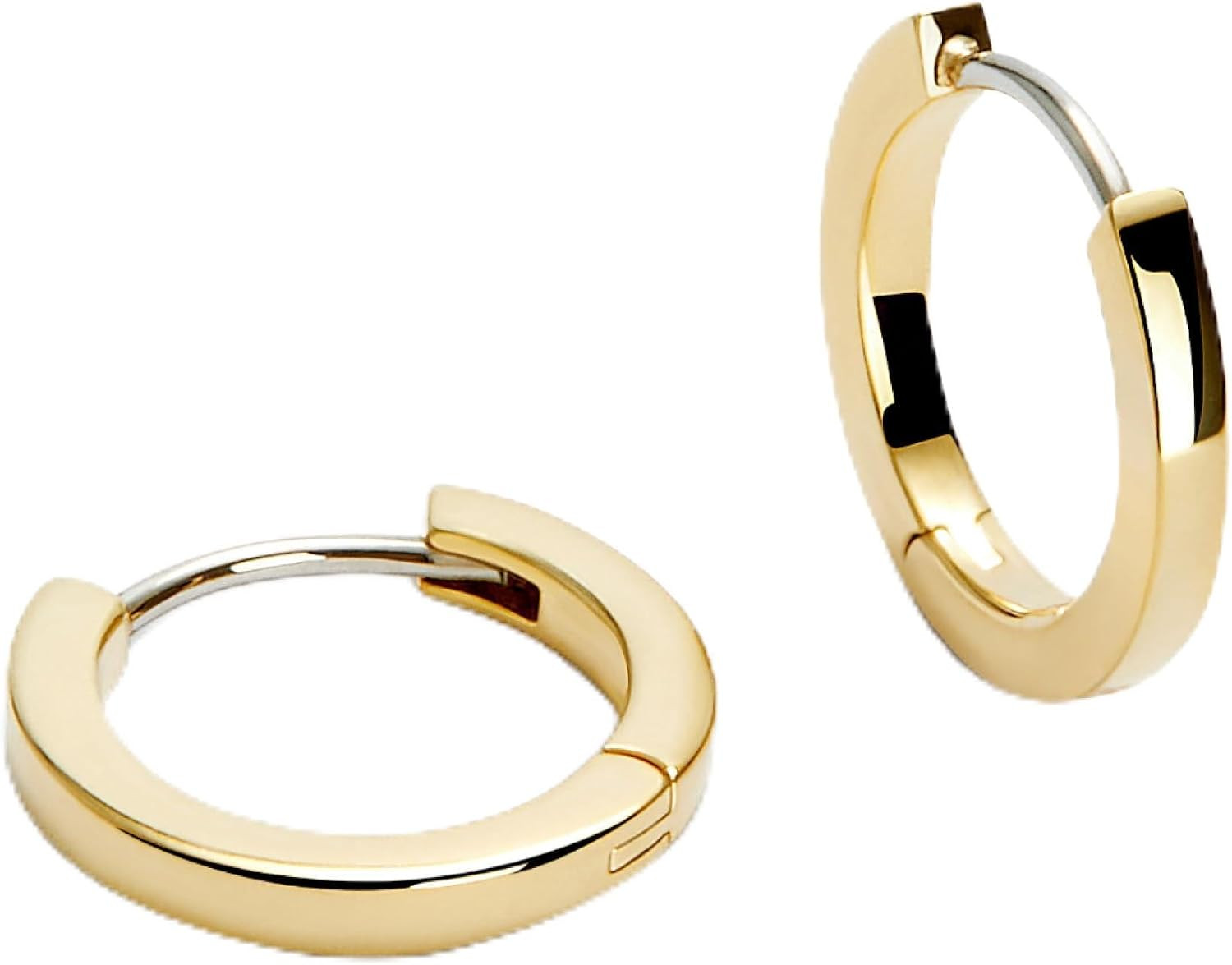 Ana Luisa Trendy Huggie Hoop Earrings for Women - 14K Gold Plated or Sterling Silver Hoop Earrings - Small, Dainty, Hypoallergenic, Water-Resistant, Tarnish-Free Hoops - Jewelry Perfect for Stacking | Amazon (US)