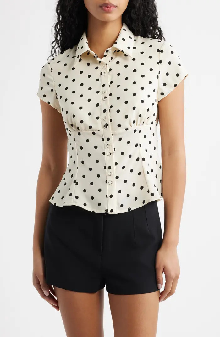 Cottesloe Polka Dot Crop Top | Nordstrom