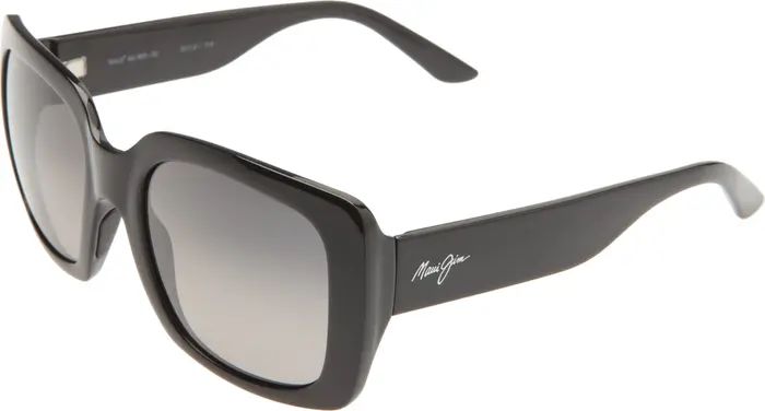 Maui Jim Two Steps 55mm PolarizedPlus2® Square Sunglasses | Nordstrom | Nordstrom