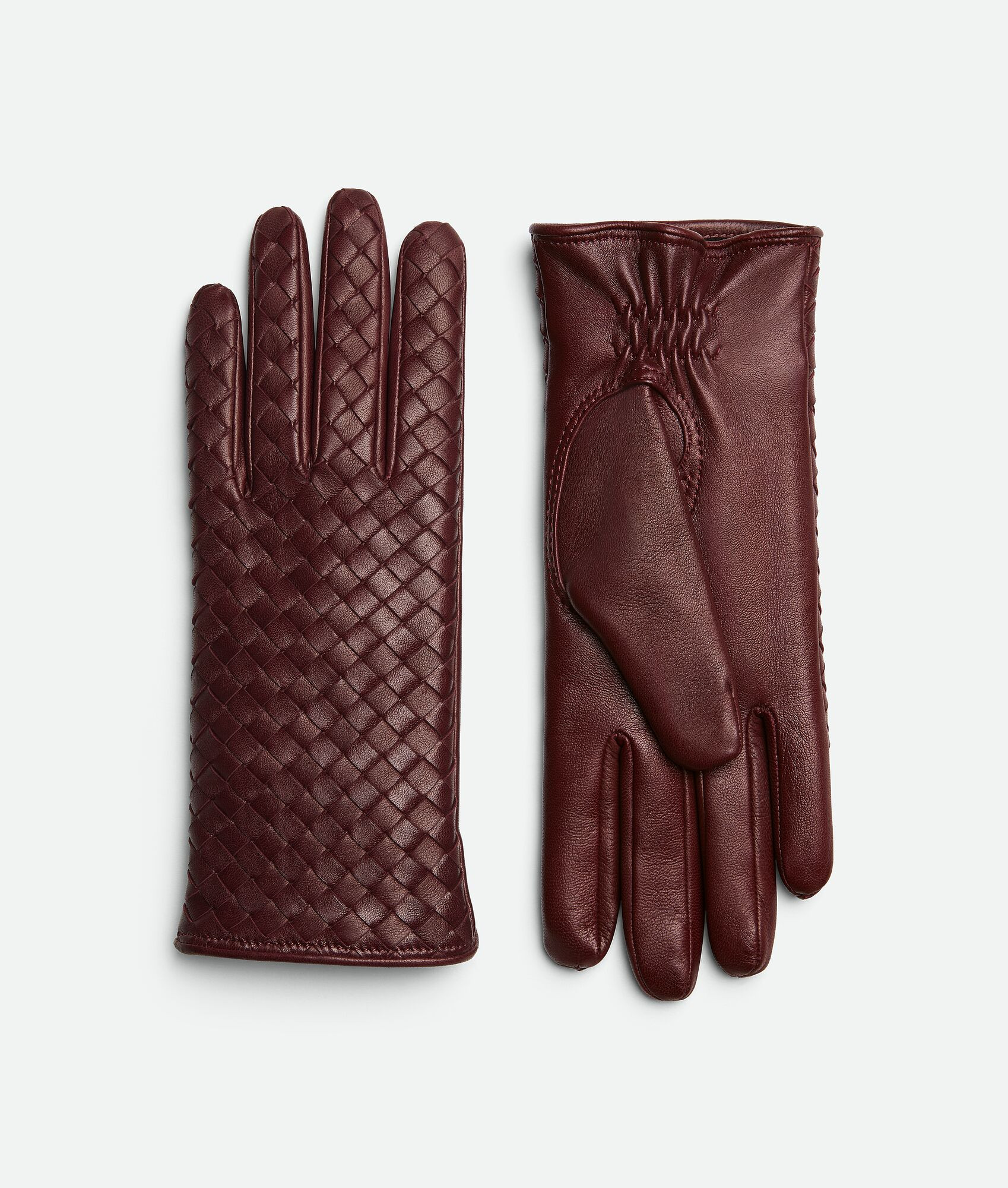 Intrecciato Leather Gloves | Bottega Veneta