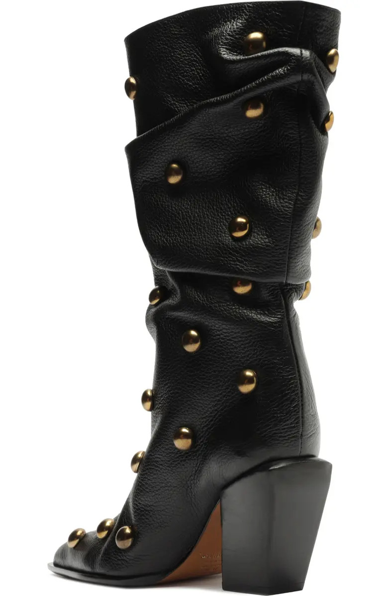 Schutz Tulsa Stud Pointed Toe Boot (Women) | Nordstrom | Nordstrom
