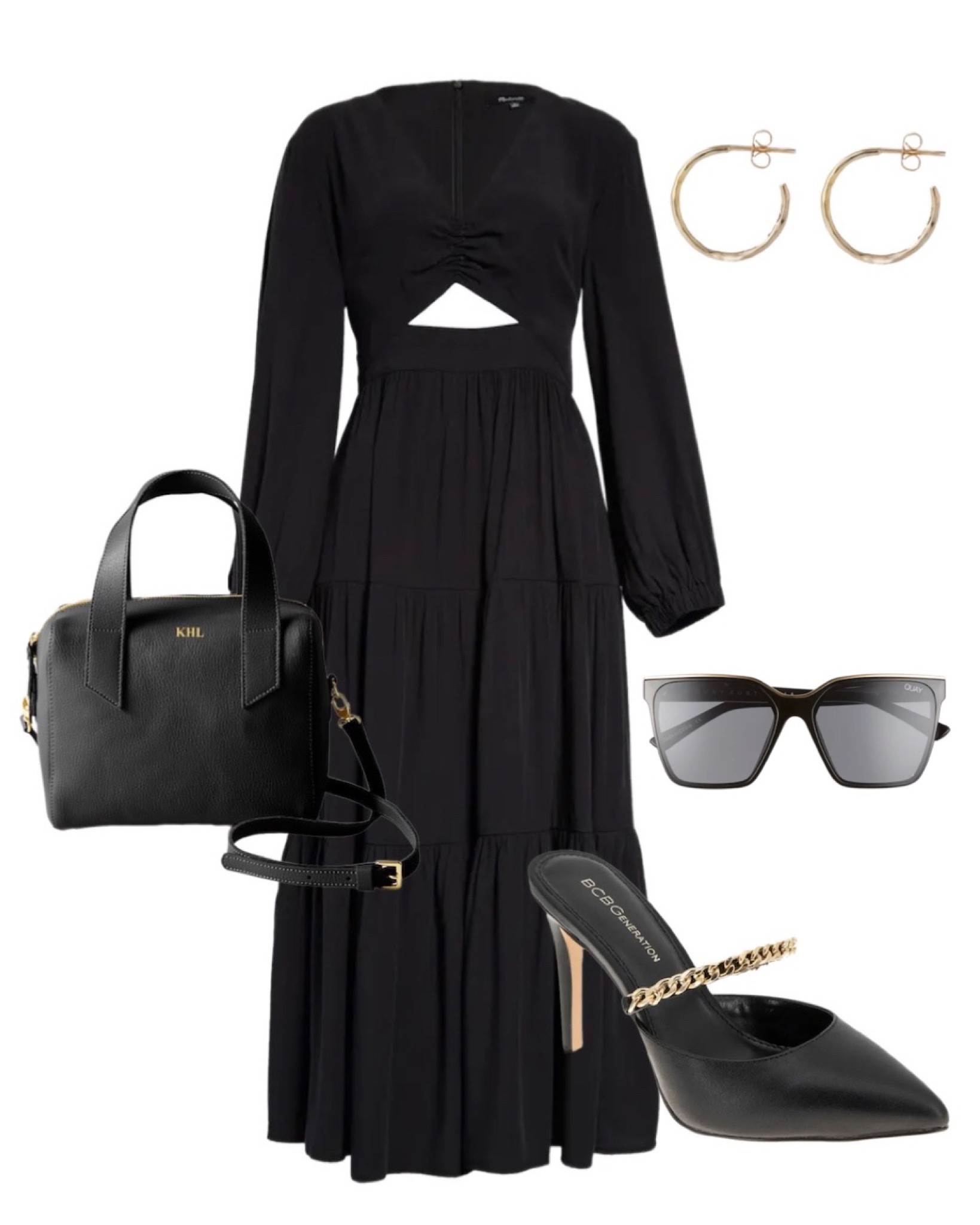 Black dress, black bag, fall outfit

#LTKitbag #LTKSeasonal #LTKshoecrush