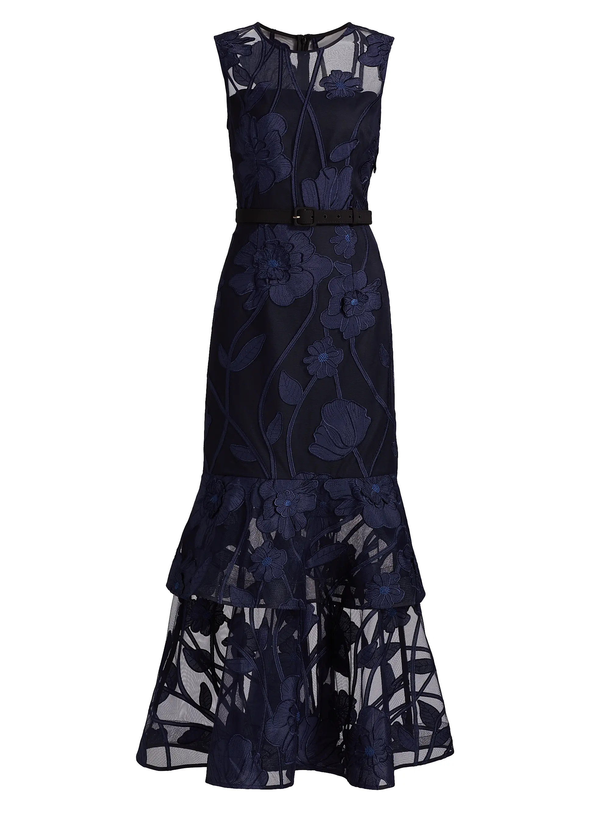 Milly Isabella Embroidered Dress | Saks Fifth Avenue | Saks Fifth Avenue