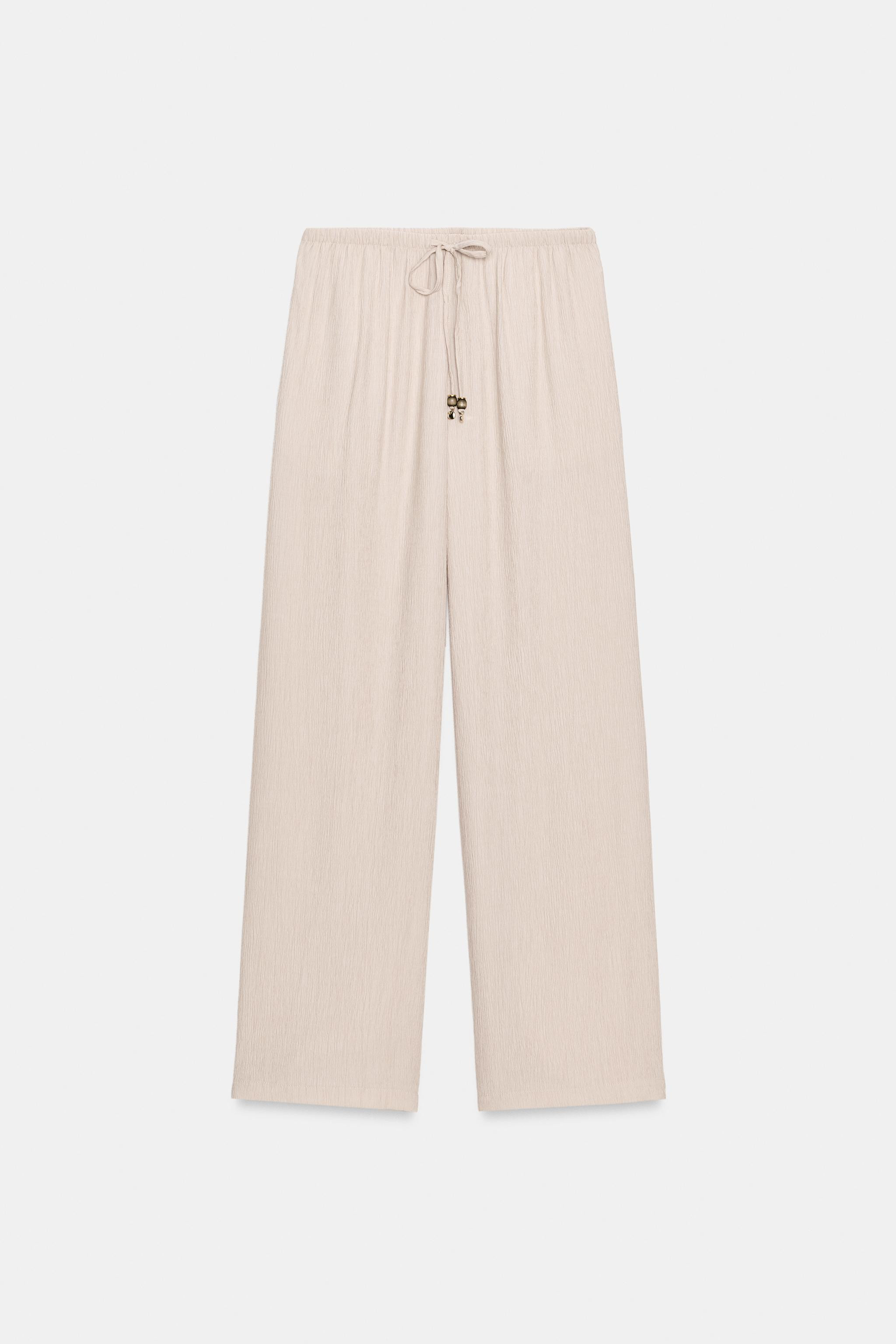 FLOWING STRAIGHT-LEG TROUSERS SET | Zara AU