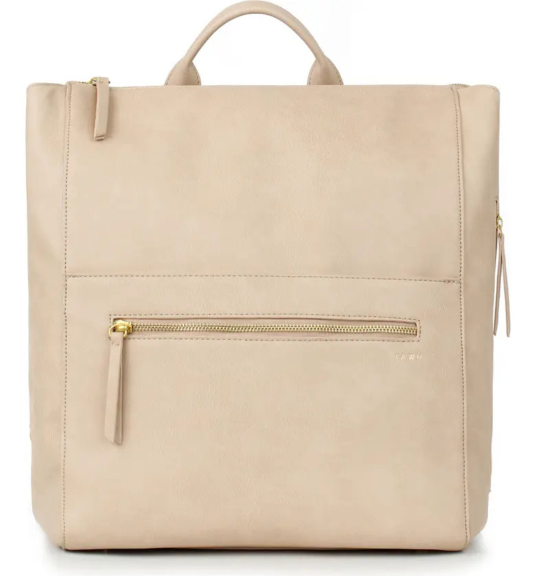 Faux Leather Diaper Bag | Nordstrom