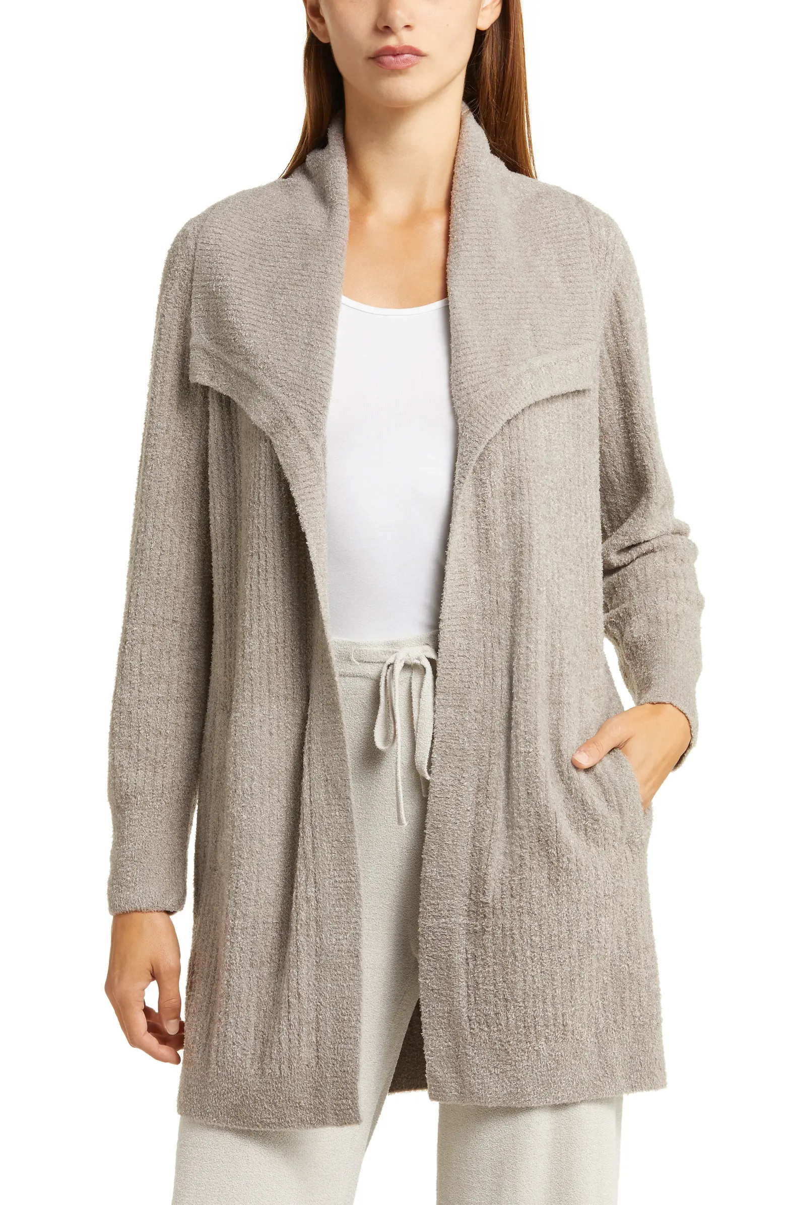 CozyChic Lite® Rib Drape Cardigan | Nordstrom