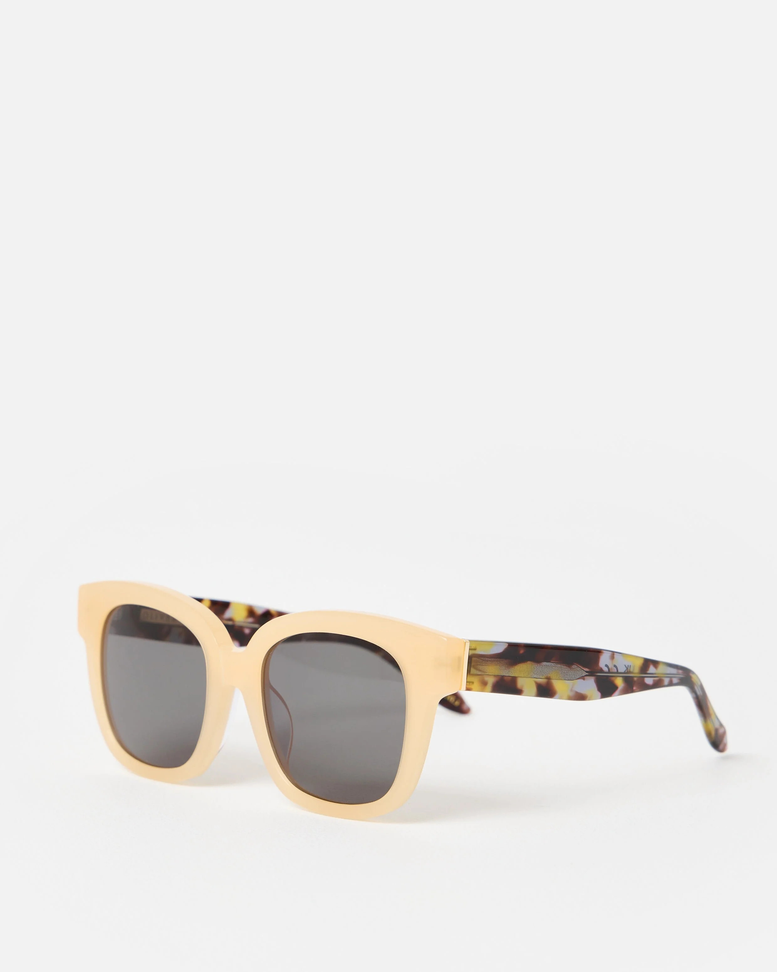 Yellow & Tort Square Acetate Sunglasses | Oliver Bonas | Oliver Bonas (Global)