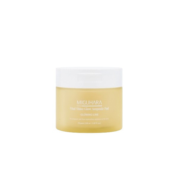 MIGUHARA - Vital Shine Glow Ampoule Pad - 150ml/ 70ea | STYLEVANA